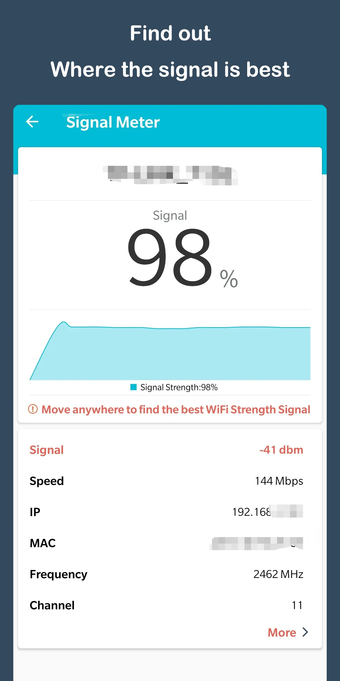 WiFi Speed Test - WiFi Meter screenshot