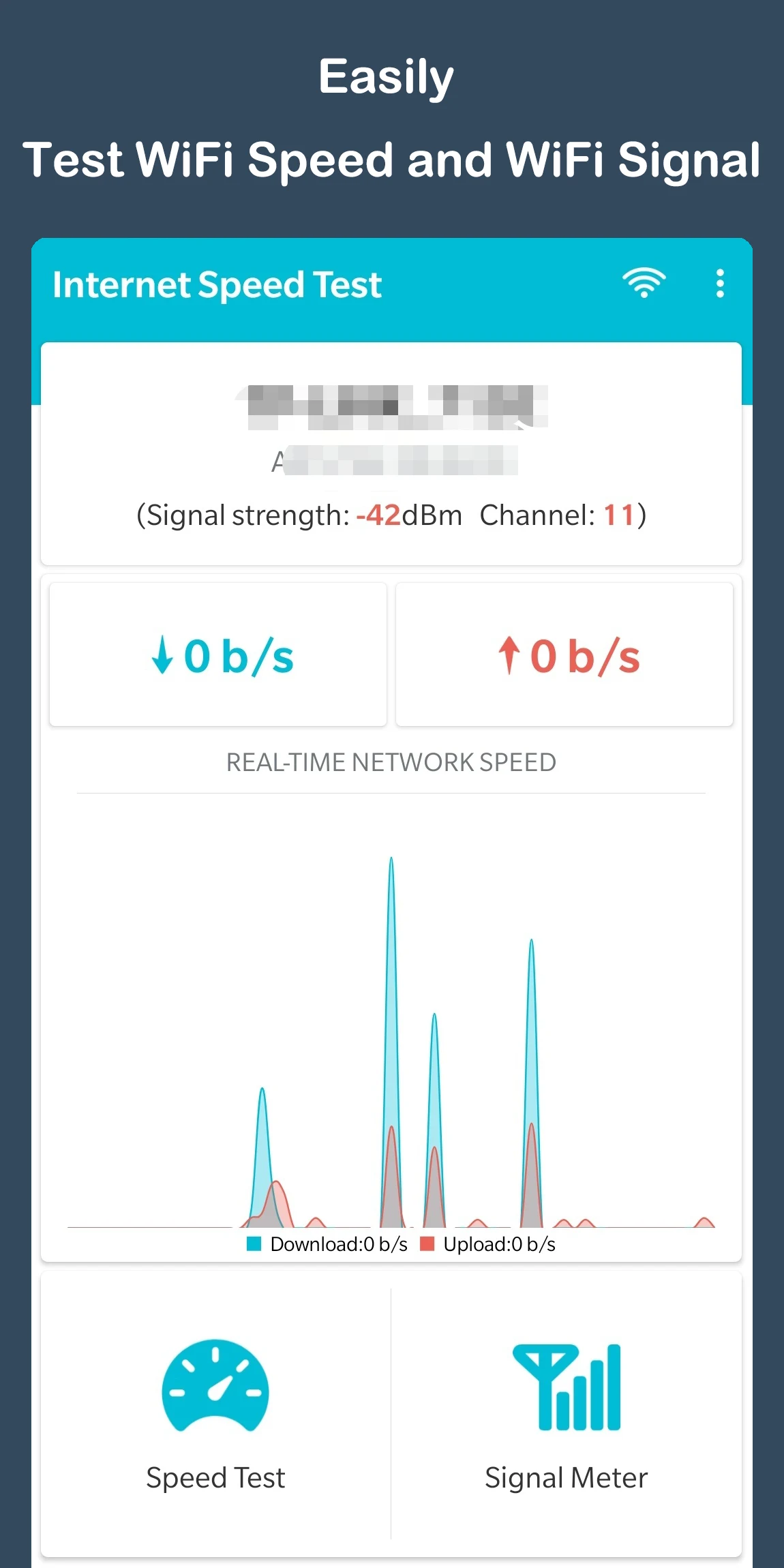 WiFi Speed Test - WiFi Meter screenshot